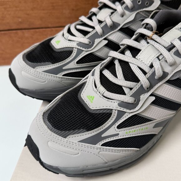 Adidas SPIRITAIN 2000 Athletic Sneakers Shoes Mens Sz 11 Core Black/Grey ID5410 - Picture 4 of 9